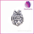 Hot Selling Small Lion Head Bead Lion Head Bead for Making Bracelets